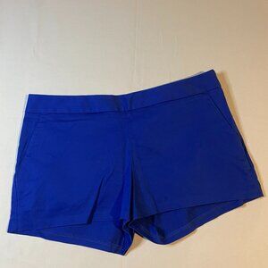 Express Dress Shorts Womens‎ 6 Royal Blue Chino Preppy Casual Pockets Party